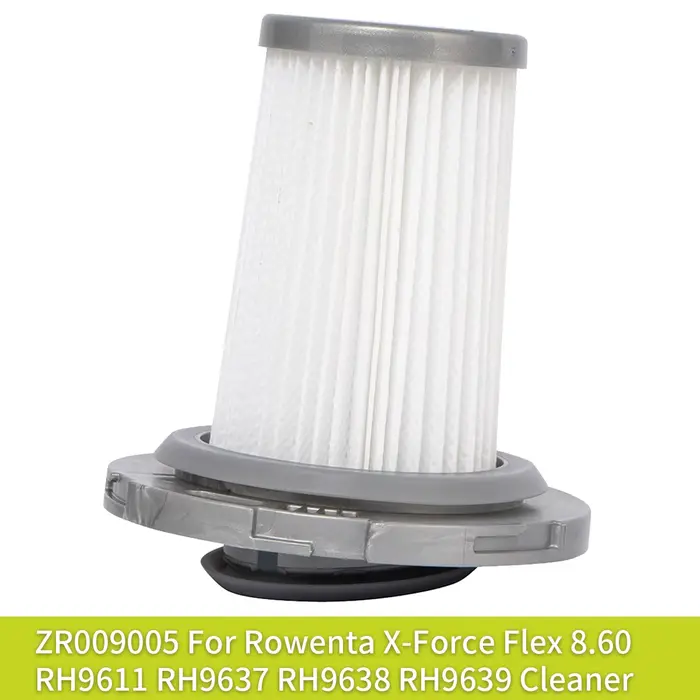 Filtre HEPA ZR009005 pour aspirateur sans fil Rowenta X-Force Flex 8.60 RH9611 RH9637 RH9638 RH9639
