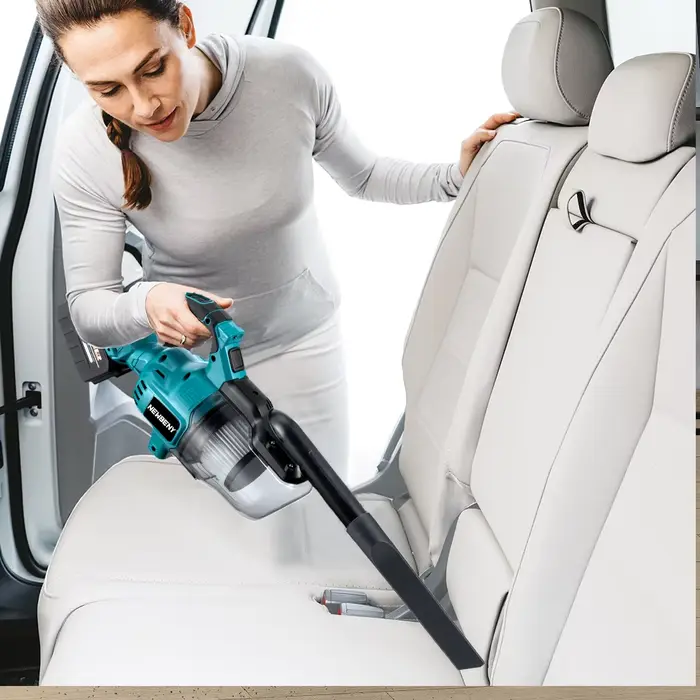 NEWBENY aspirateur électrique à main sans fil puissant Rechargeable outils de nettoyage intérieur domestique pour broche de batterie Makita