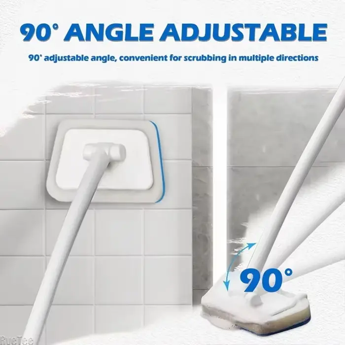 Brosse de nettoyage multifonctionnelle pour salle de bain