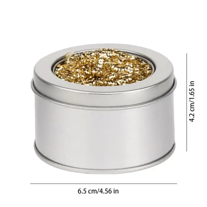 Balle de nettoyage en fil de laiton pour pointes de soudure en acier inoxydable