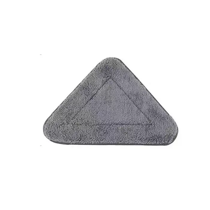 Laver les sols, outil de nettoyage plat en microfibre, tête de vadrouille triangulaire, accessoires