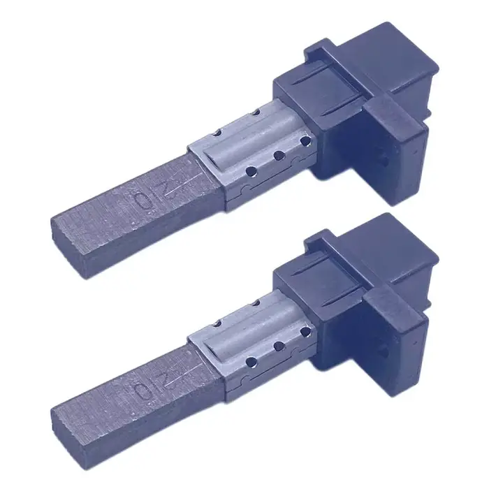 Brosse en carbone pour moteur d'aspirateur, 2 pièces, pour remplacement de brosse en carbone pour mo