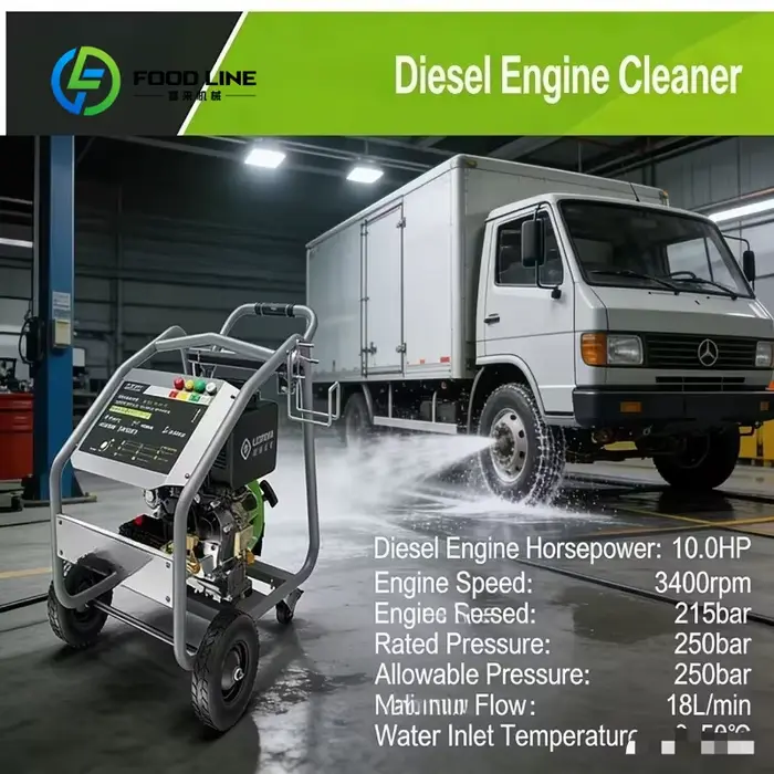 Nettoyeur haute pression diesel personnalisé pour le lavage de voitures
