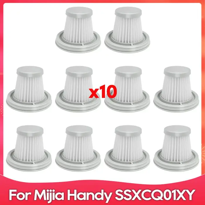 Compatible pour ( Xiaomi Mijia SSXCQ01XY ) Filtre HEPA Accessoire Pièce de Rechange Aspirateur à Main Mini pour Maison