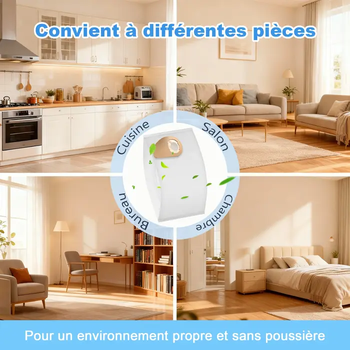 Sacs d'aspirateur pour Nilfisk Buddy II 12/18/12L/18L INOX