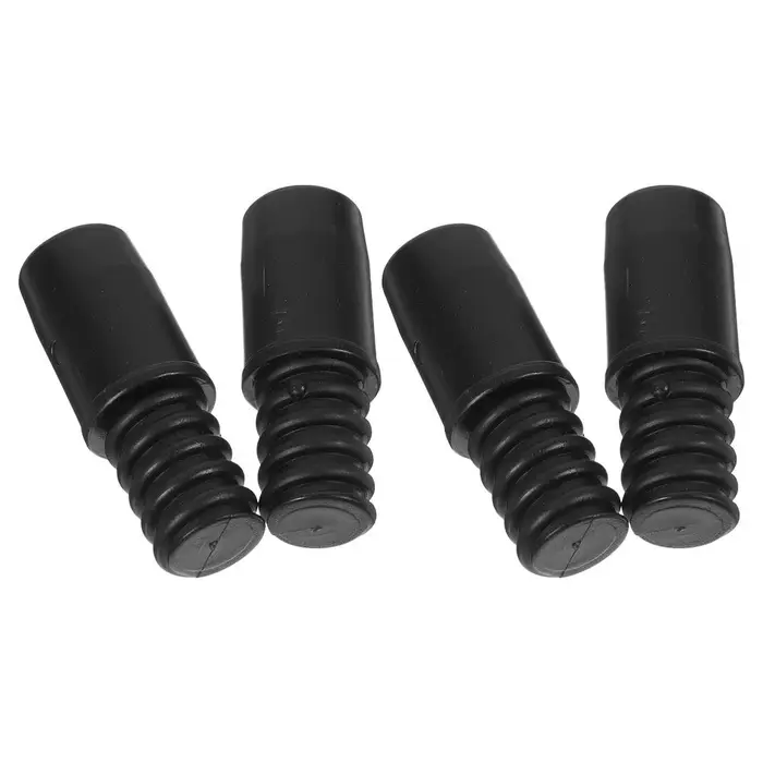 4 embouts filetés pour manches de balai