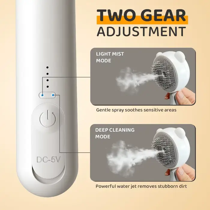 Brosse à vapeur pour chat Pro