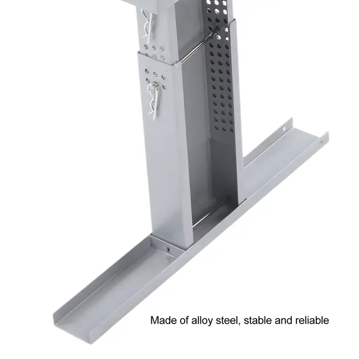 Support d'escalier stabilisateur pliable en acier allié pour échelles télescopiques droites
