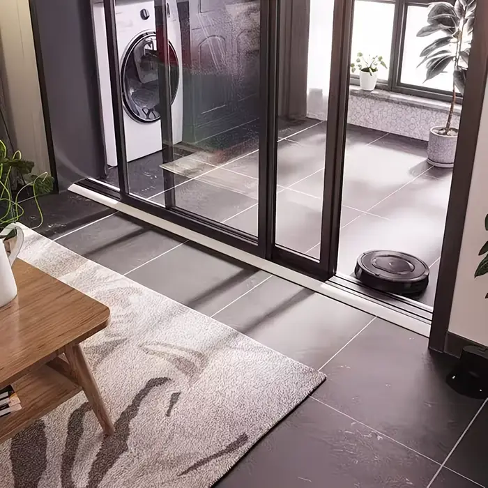 Bande de franchissement flexible en silicone pour robot aspirateur