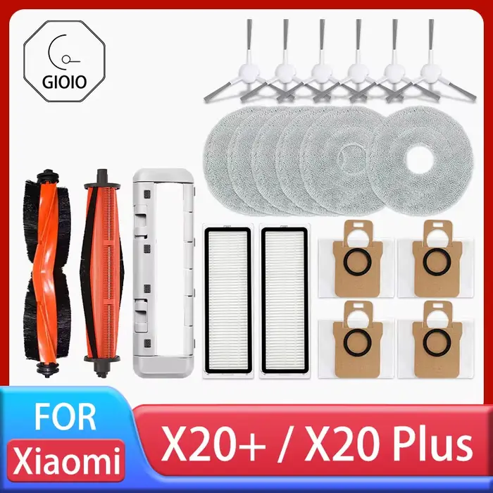 Pièces de rechange pour aspirateur robot Xiaomi X20 + / X20 Plus