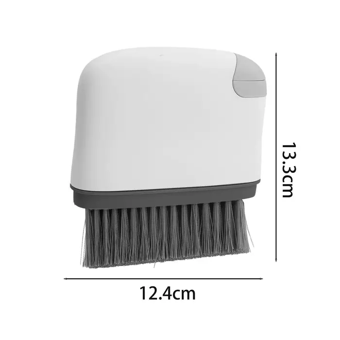 Brosse de nettoyage de Rail de fenêtre 2 en 1, rainure de porte, brosses de poignée de cheveux, fent