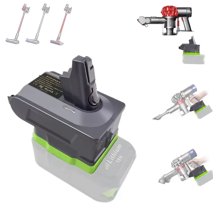 Adaptateur de batterie pour aspirateur Ryobi