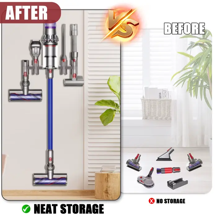 Support d'accessoires à neuf trous pour Dyson V7 V8 V10 V11 V15