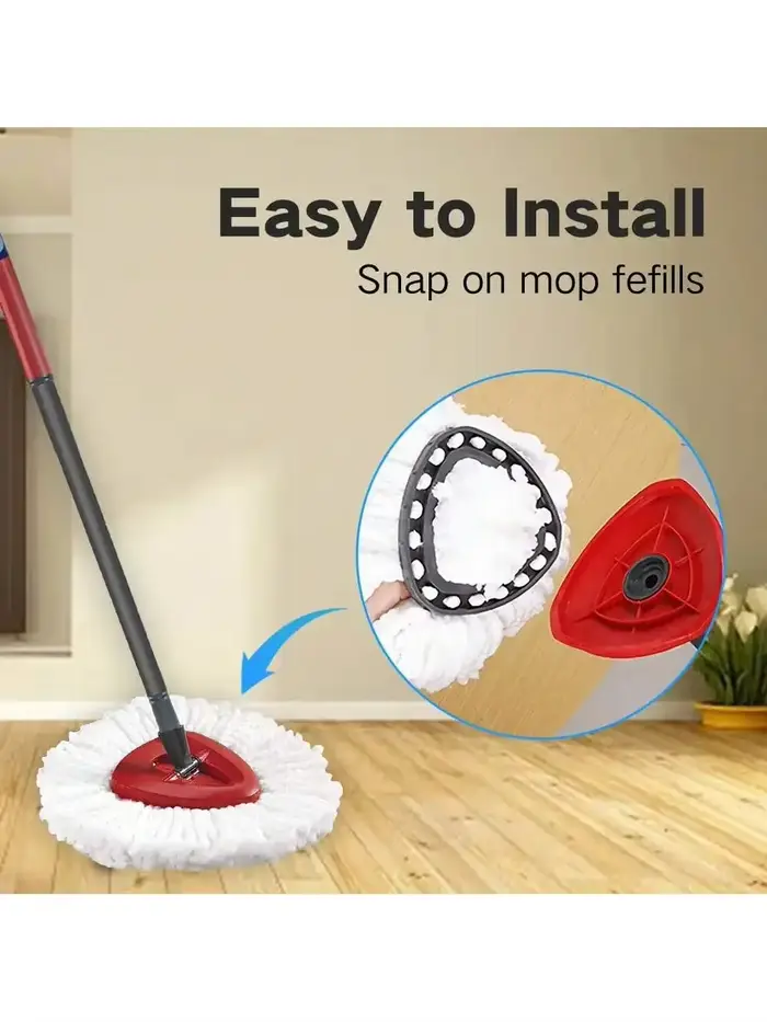 2 têtes de rechange pour vadrouille, 1 base de vadrouille et 1 jeu de brosses à récurer pour O-Cedar