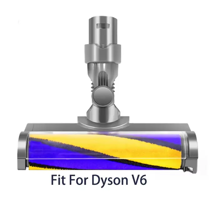 Tête de brosse douce améliorée à lumière LED verte, pour aspirateur Dyson V6 V7 V8 V10 V11 V15 V10 S