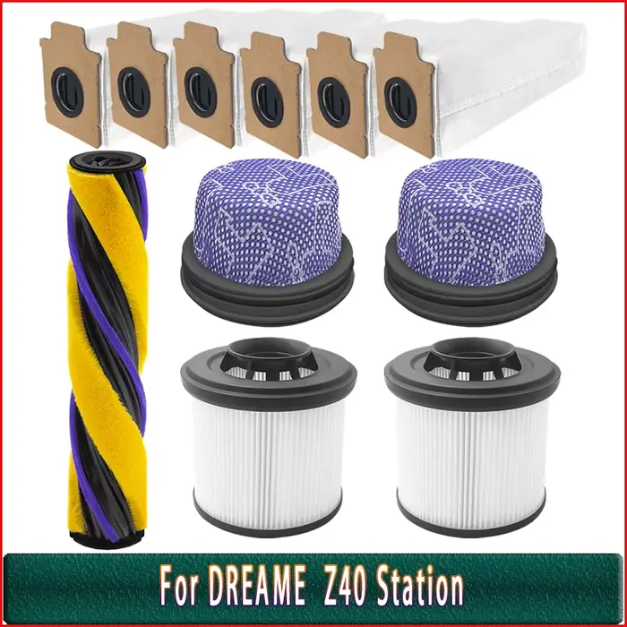 Sac à poussière avec filtre HEPA pour brosse principale