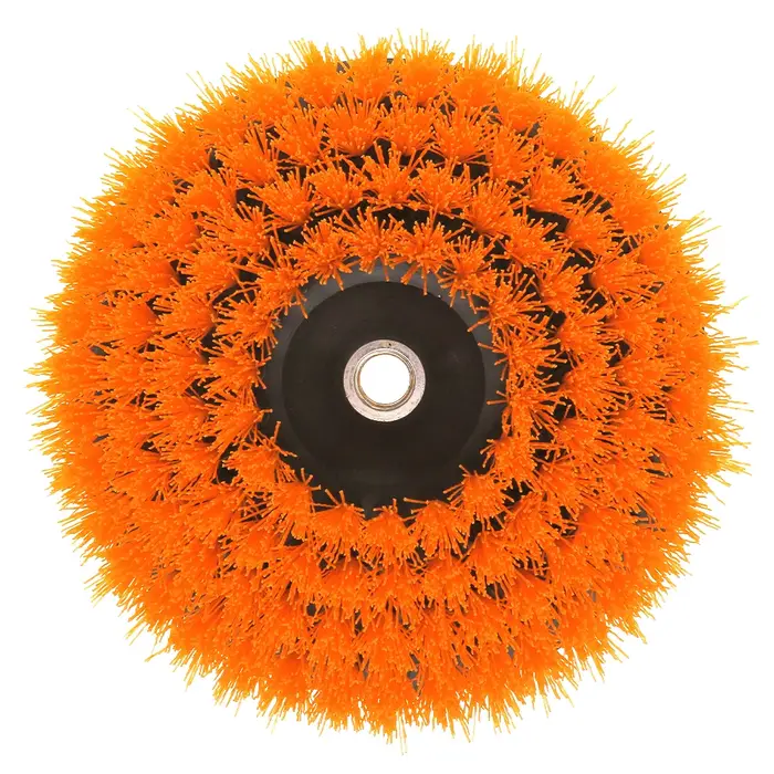 Brosse de nettoyage électrique creuse de 6 pouces