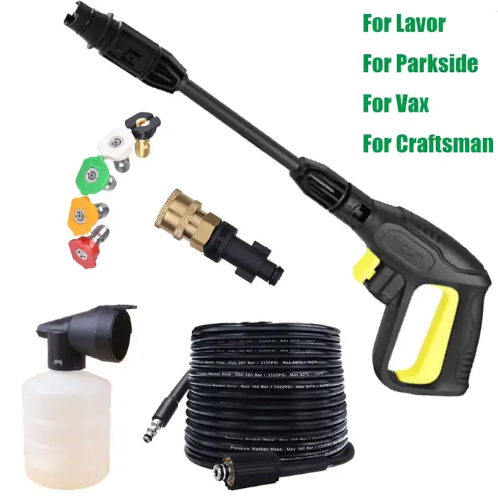 Pistolet de lavage à haute pression pour Lavor Parkside PHD, accessoires de machine de livres