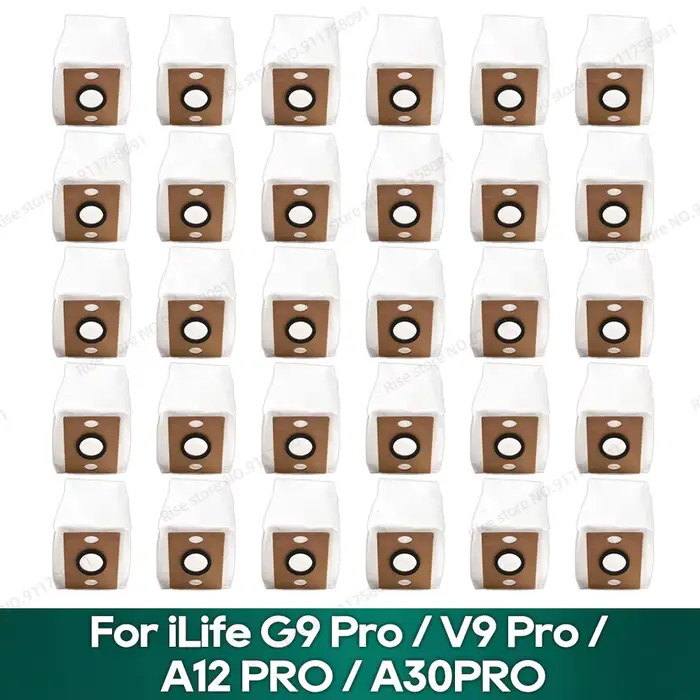 Sac à poussière compatible pour iLife G9 Pro / V9 Pro / A12 PRO / A30 PRO