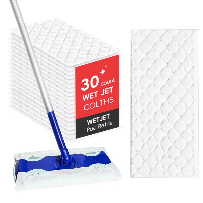 Tampons de vadrouille jetables pour vadrouille Swiffer