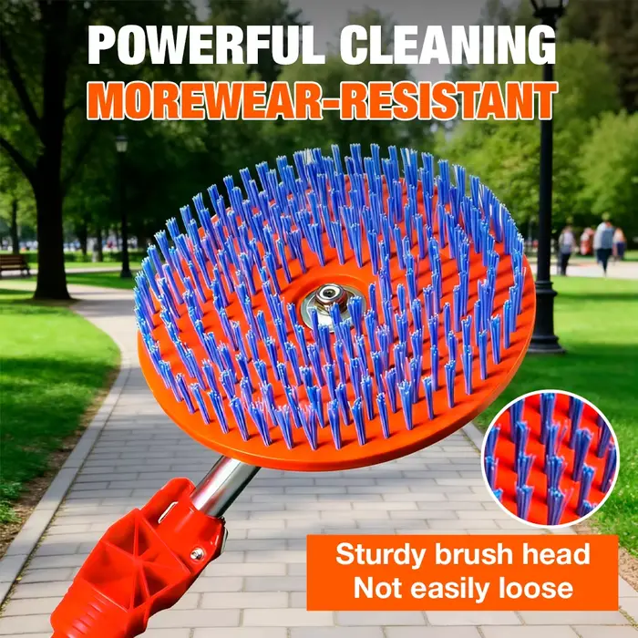 Brosse de nettoyage pour tondeuse à gazon de 25 cm