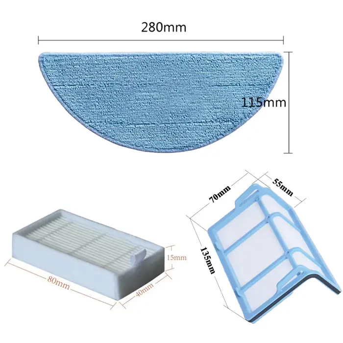 Pièces de rechange pour aspirateur robot iLife v5 v5s V3 V3s v5pro V50 V55 x5
