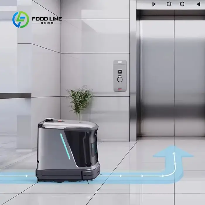 Robot de nettoyage industriel électrique autonome personnalisé