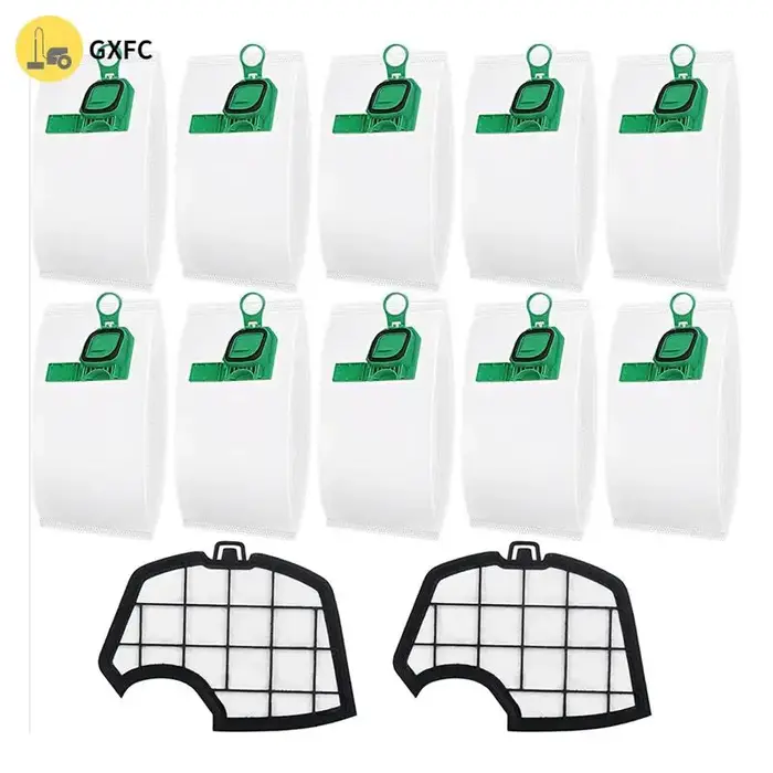 Sacs d'aspirateur pour Vorwerk Kobold VK140 VK150 FP140 FP150 avec 2 filtres