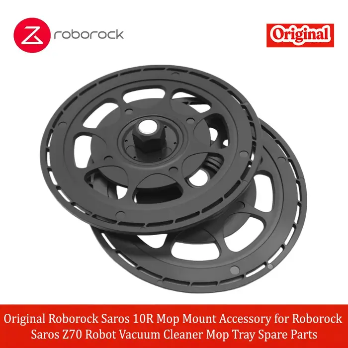 Support de serpillière d'origine Roborock Saros 10R pour aspirateur robot