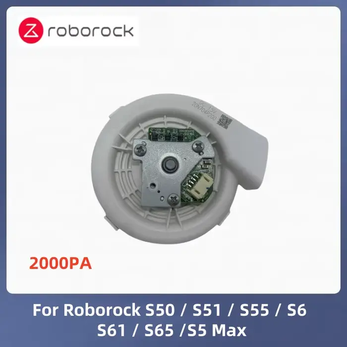 Original pour Roborock ventilateur moteur Robot nettoyeur S50/S51/S55/S6/S61/S65/S5 Max générateur d