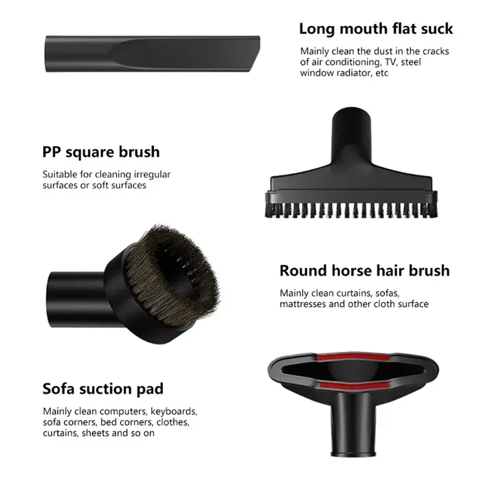 Pour aspirateur universel buse de brosse 32 & 35mm tête