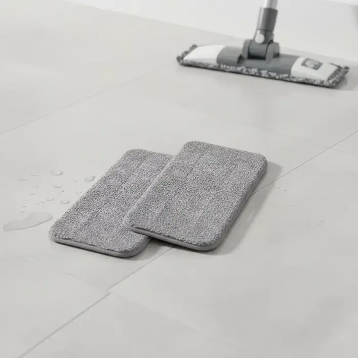 Tampons de vadrouille à vapeur en microfibre HD-QJ306, 2 pièces, chiffons de nettoyage de remplaceme