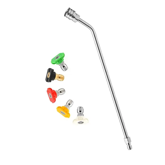 Extension de lance pour nettoyeur haute pression 30 ° Buse d'extension courbée