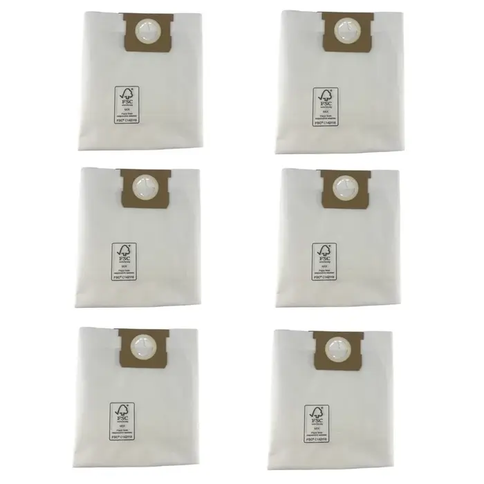 Lot de 6 sacs filtres HEPA en papier pour aspirateur