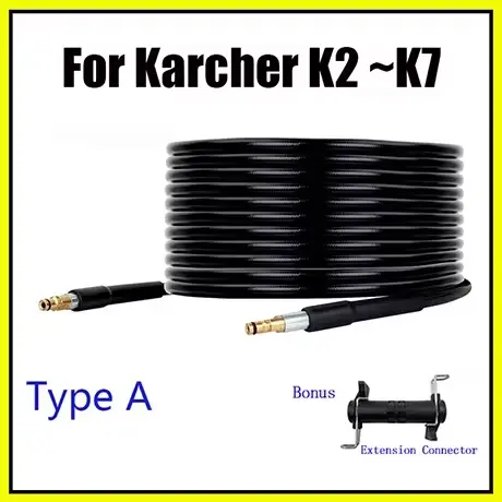 Tuyau de raccordement haute pression pour nettoyeur Karcher K2 K3 K5 K7 – Tuyau de lavage de voiture