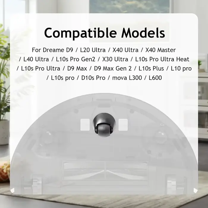 【Must-Haves】 Roue de robot pour Dreame D9/L20 Ultra/X40