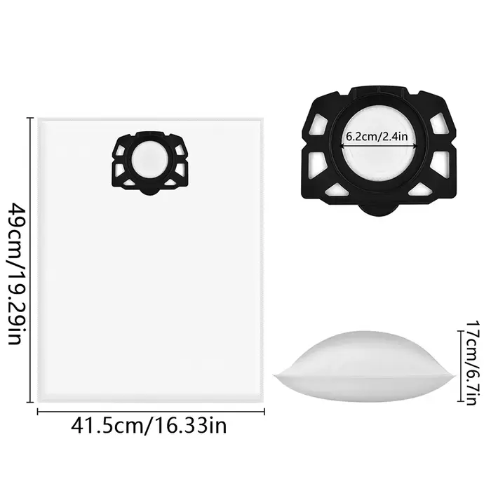 Pièces de rechange pour aspirateur Karcher MV4 MV5 MV6 WD4 WD5 WD6
