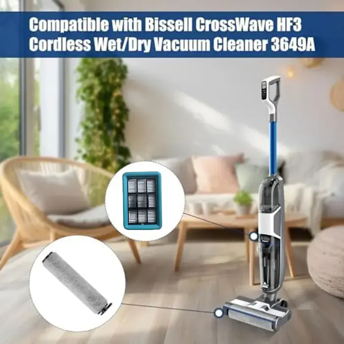 Pour Bissell pour Crosswave HF2 / 3845N / 3831 épurateur de sol filtre à brosse remplaçable pièces de rechange accessoires
