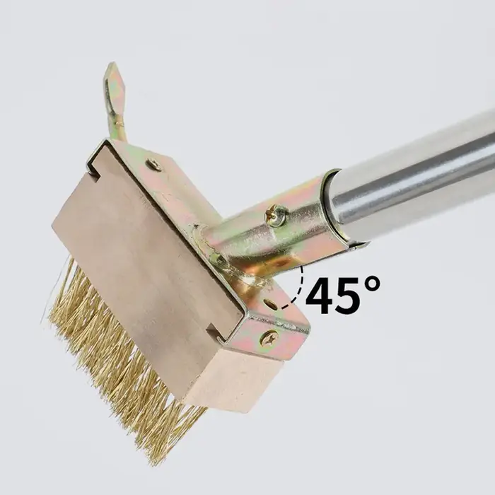 Brosse commune, désherbage manuel, brosses de remplacement, brosses de nettoyage de jardin pour mousse et mauvaises herbes, brosse en acier