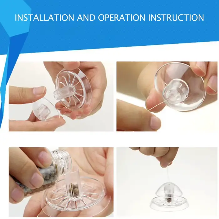 Dispositif de désherbage pour aquarium