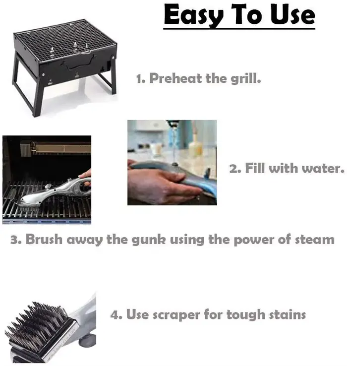 Brosses de nettoyage à vapeur pour Barbecue