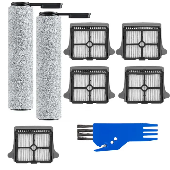 Pièces de rechange pour aspirateur eau et poussière Tineco Floor One S6 Pro/S6 FW110500US S7 ProFW200300US/S7/S7 Flashdry : brosse rotative et filtre HEPA