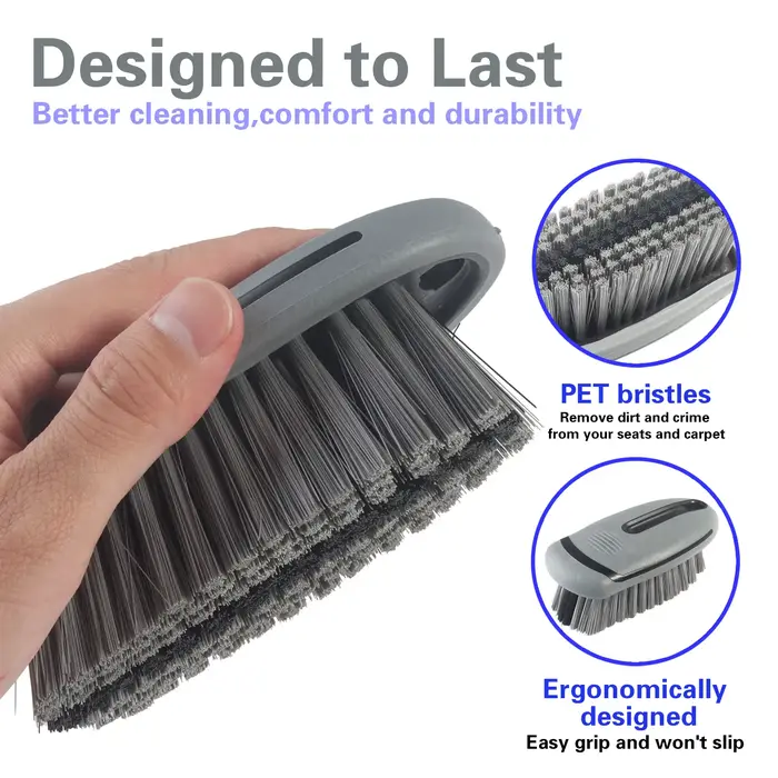 Brosse de nettoyage pour tapis et tissus d'ameublement