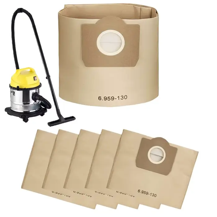 Sacs pour aspirateur Karcher 6.959-130.0 WD3 MV3 WD3 Premium Wet & Dry