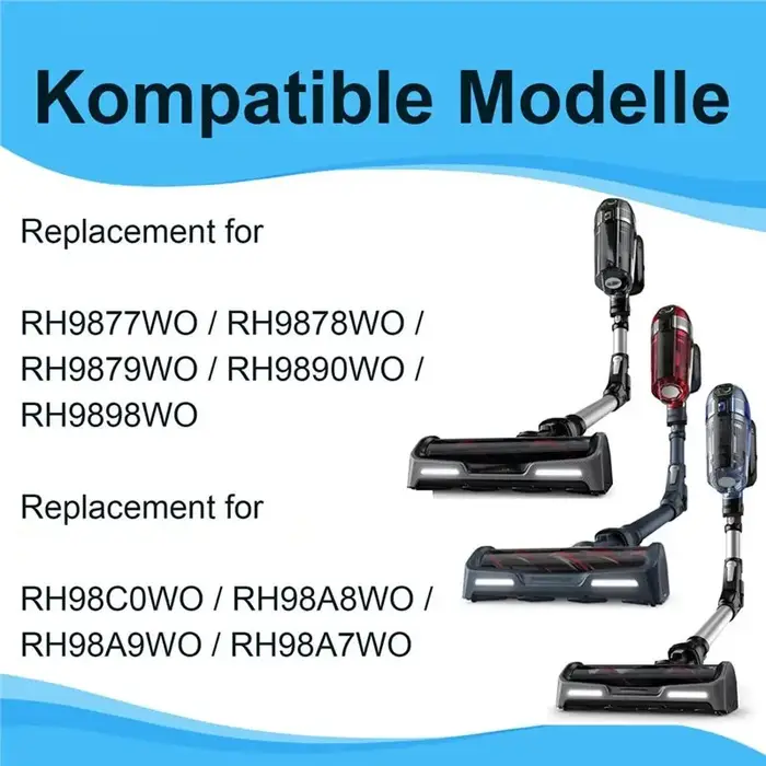 【OFFRE SPÉCIALE】Pack de 4 filtres lavables pour aspirateur Rowenta X-Force Flex 11.60, 12.60 14.60, 15.60 ZR009007 et ZR009008