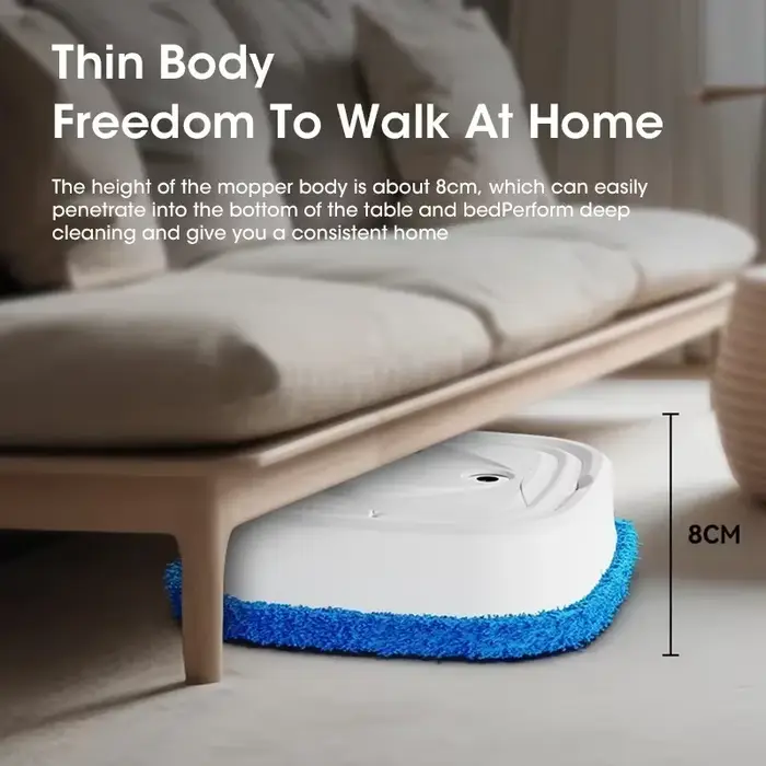 Aspirateur Robot Intelligent 2000Pa, vadrouille à forte aspiration, cartographie intelligente, Anti-emmêlement des cheveux, pour tapis de sol dur, poils d'animaux