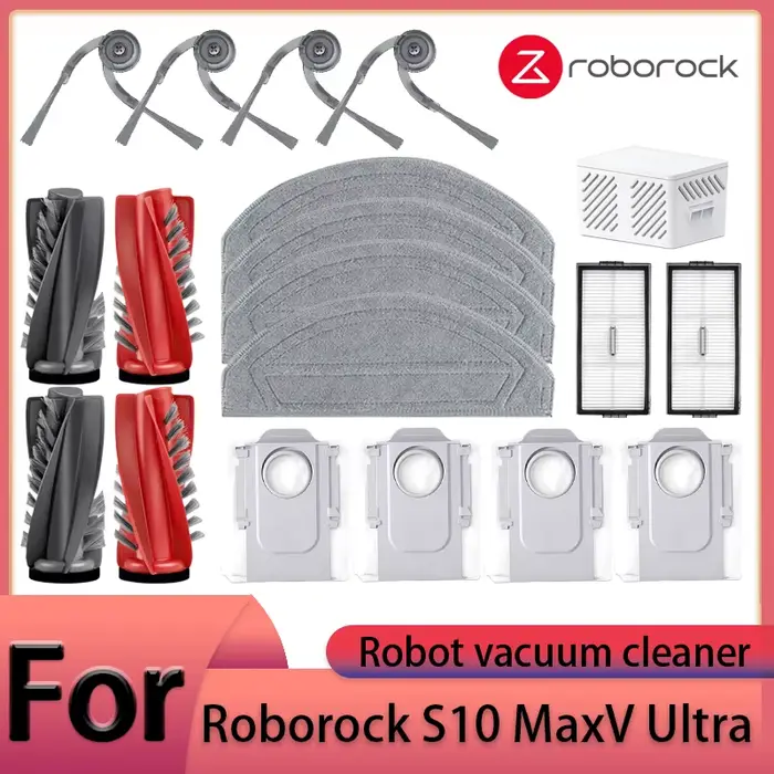 Accessoires pour aspirateur robot Roborock S10 MaxV Ultra : brosse principale
