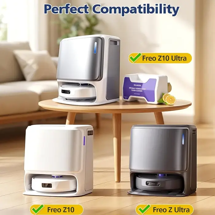 Solution de nettoyage compatible avec les aspirateurs et serpillères multi-surfaces NARWAL Freo Z Ultra/Freo Z10/Freo Z10 Ultra