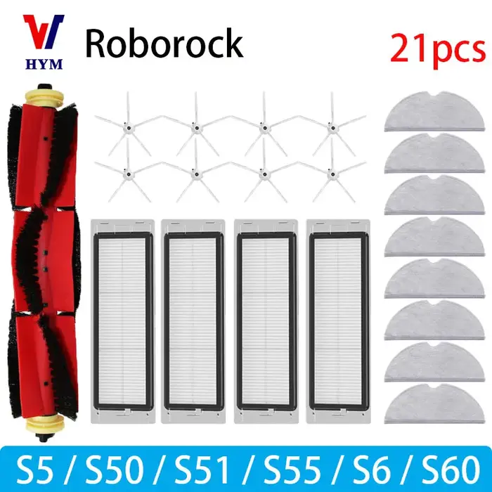 Accessoires pour aspirateur Roborock S5 S50 S51 S55 S6 S60 S6