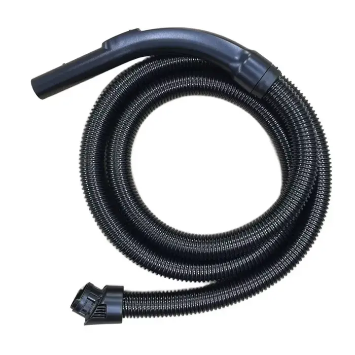 Tuyau d'aspirateur de 2.5m avec poignée incurvée noire